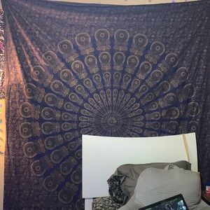 large hanging tapestry